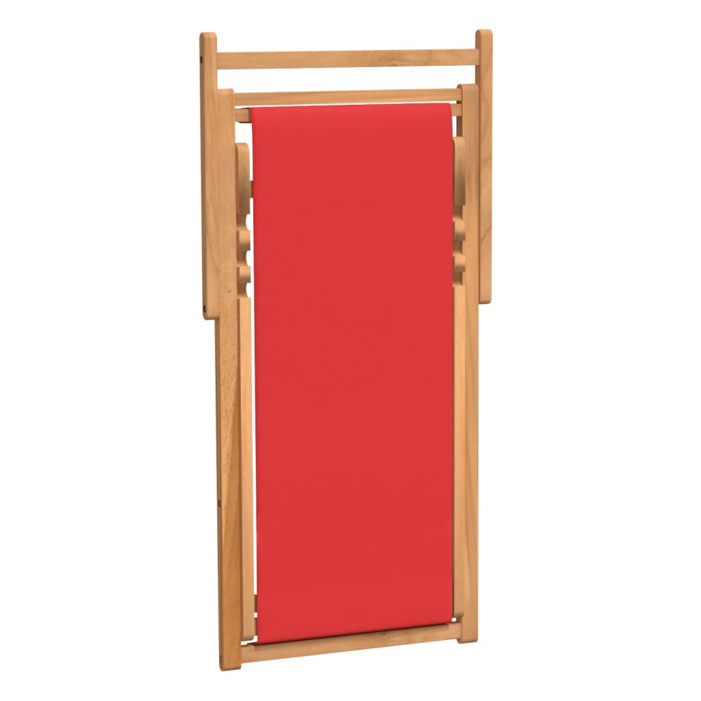 Strandstuhl Klappbar Massivholz Teak