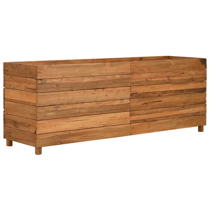 Hochbeet Teak Altholz Und Stahl