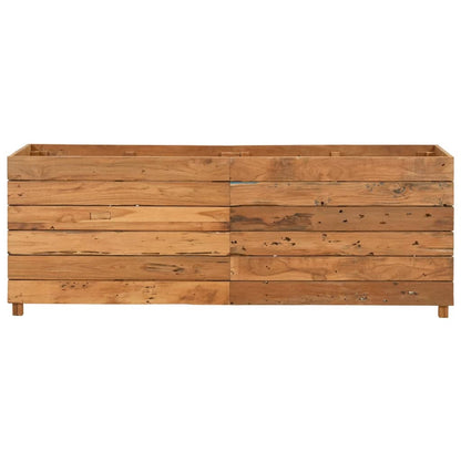 Hochbeet Teak Altholz Und Stahl