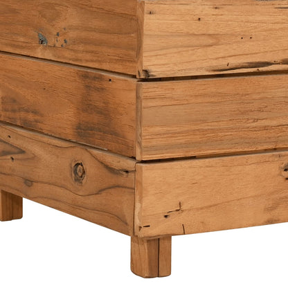 Hochbeet Teak Altholz Und Stahl