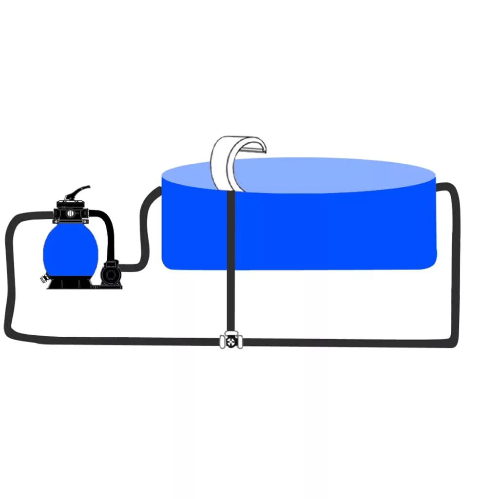 Pool-Wasserfall S Edelstahl 30X60X45 Cm