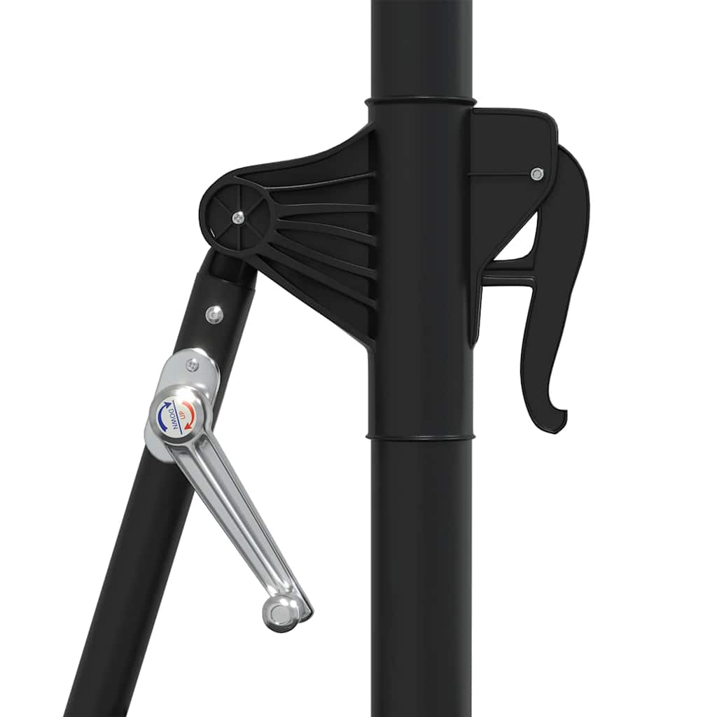 Sonnenschirm Zur Wandmontage Mit Metall-Mast 300 Cm