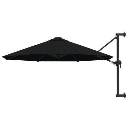 Sonnenschirm Zur Wandmontage Mit Metall-Mast 300 Cm