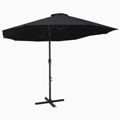 Sonnenschirm Mit Aluminium-Mast 460X270 Cm