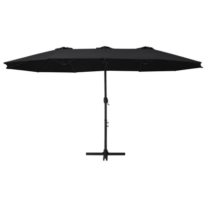 Sonnenschirm Mit Aluminium-Mast 460X270 Cm