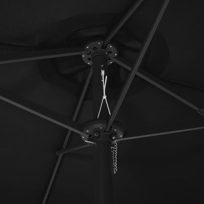 Sonnenschirm Mit Aluminium-Mast 460X270 Cm