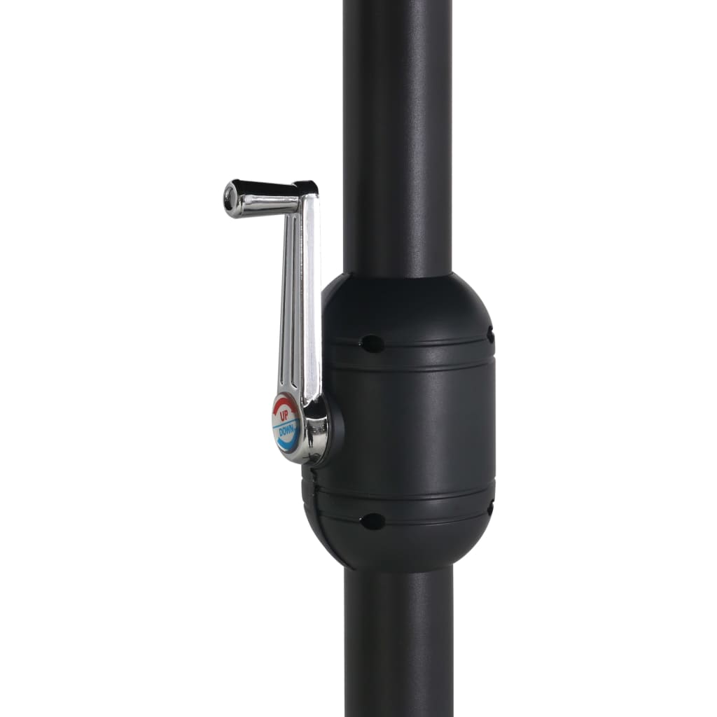 Sonnenschirm Mit Aluminium-Mast 460X270 Cm