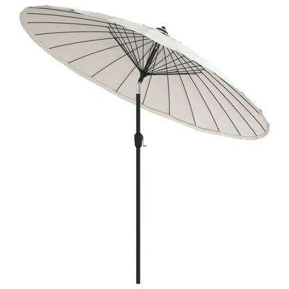 Sonnenschirm Mit Aluminium-Mast 270 Cm Sandweiß