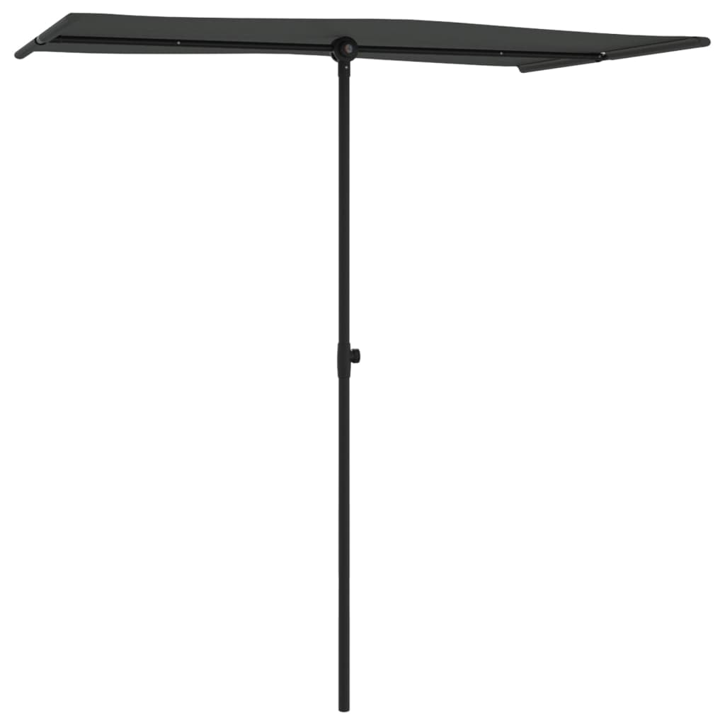 Sonnenschirm Mit Aluminium-Mast 180X110 Cm