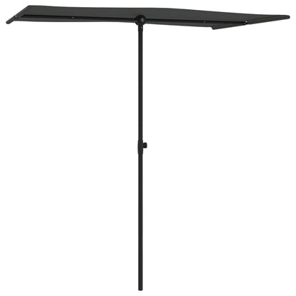 Sonnenschirm Mit Aluminium-Mast 180X110 Cm