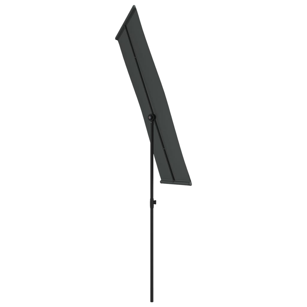 Sonnenschirm Mit Aluminium-Mast 180X110 Cm