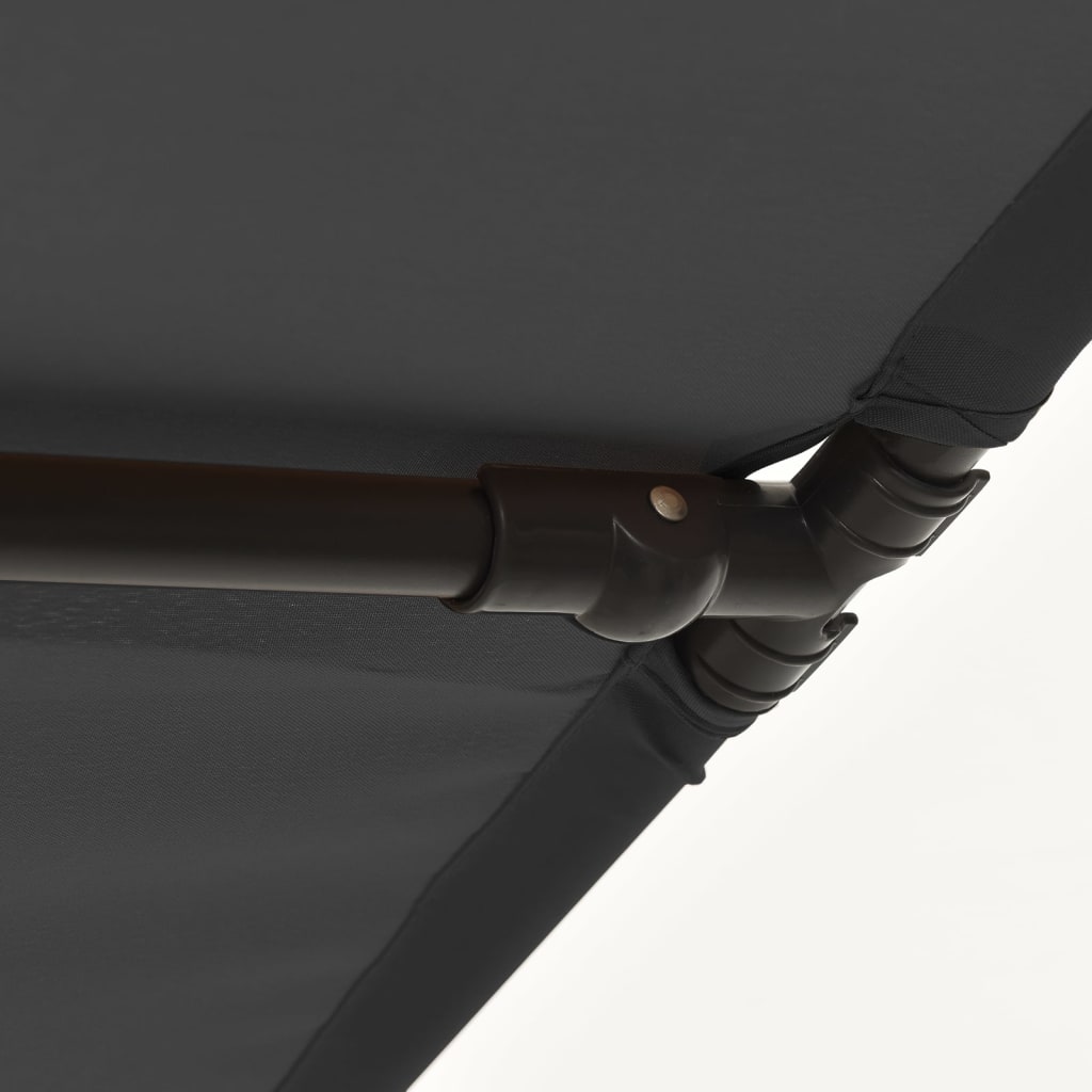 Sonnenschirm Mit Aluminium-Mast 180X110 Cm