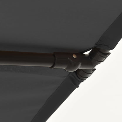 Sonnenschirm Mit Aluminium-Mast 180X110 Cm