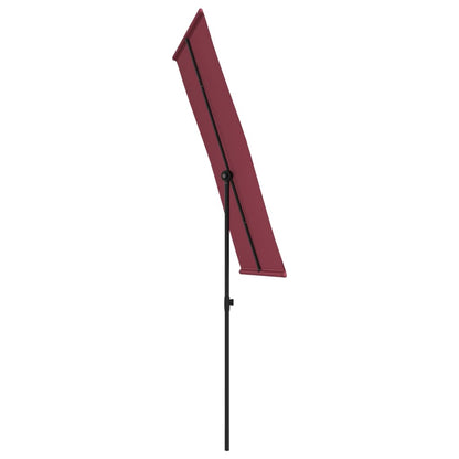 Sonnenschirm Mit Aluminium-Mast 180X110 Cm