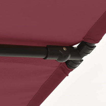 Sonnenschirm Mit Aluminium-Mast 180X110 Cm