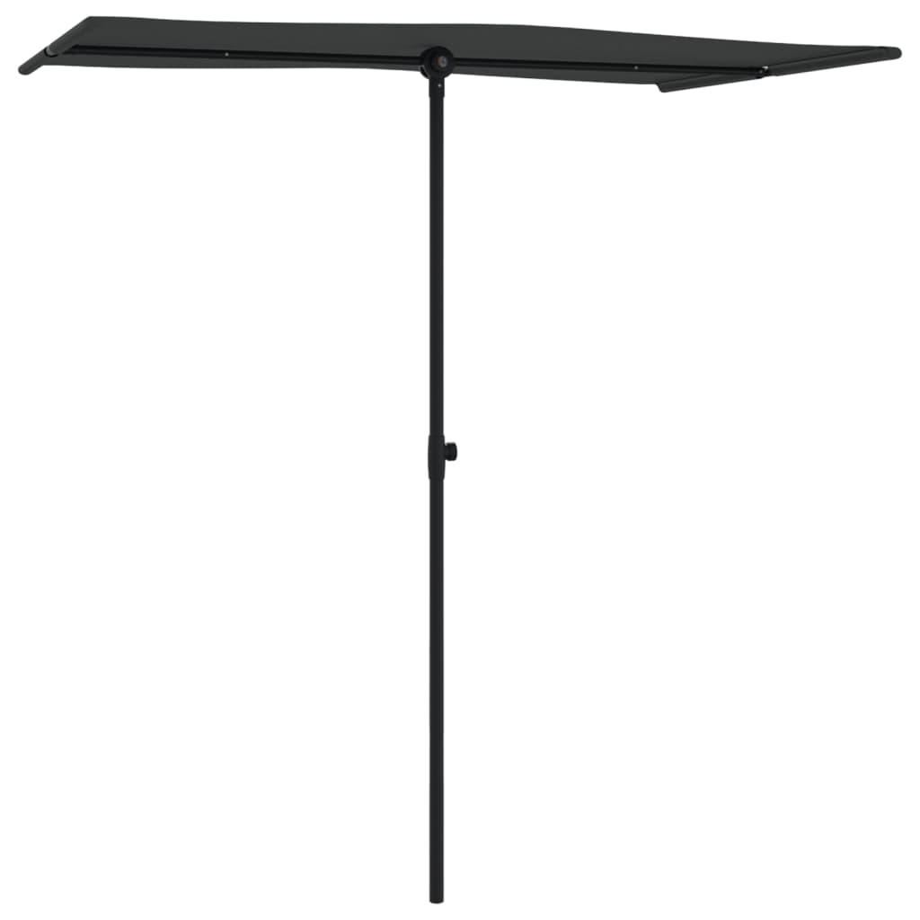 Sonnenschirm Mit Aluminium-Mast 180X110 Cm