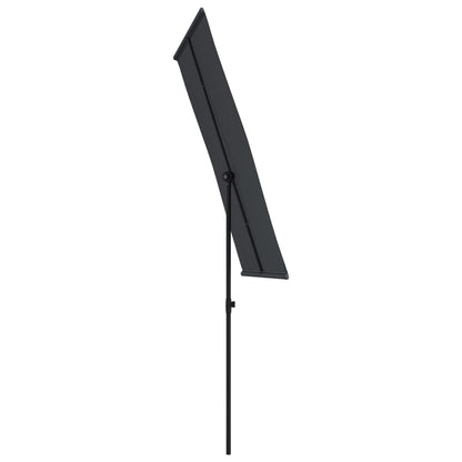 Sonnenschirm Mit Aluminium-Mast 180X110 Cm