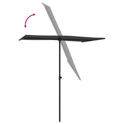 Sonnenschirm Mit Aluminium-Mast 180X110 Cm