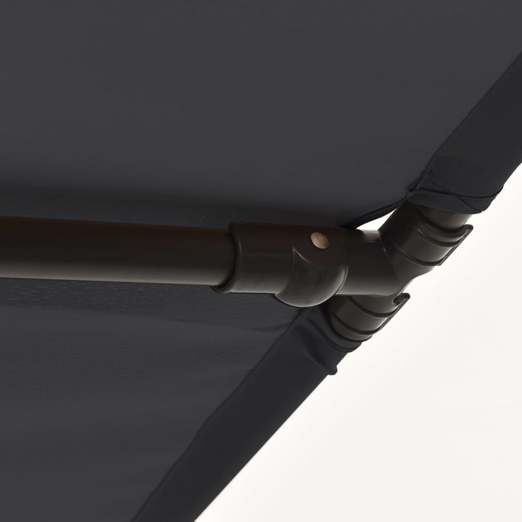 Sonnenschirm Mit Aluminium-Mast 180X110 Cm