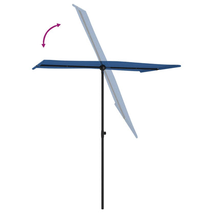 Sonnenschirm Mit Aluminium-Mast 180X110 Cm