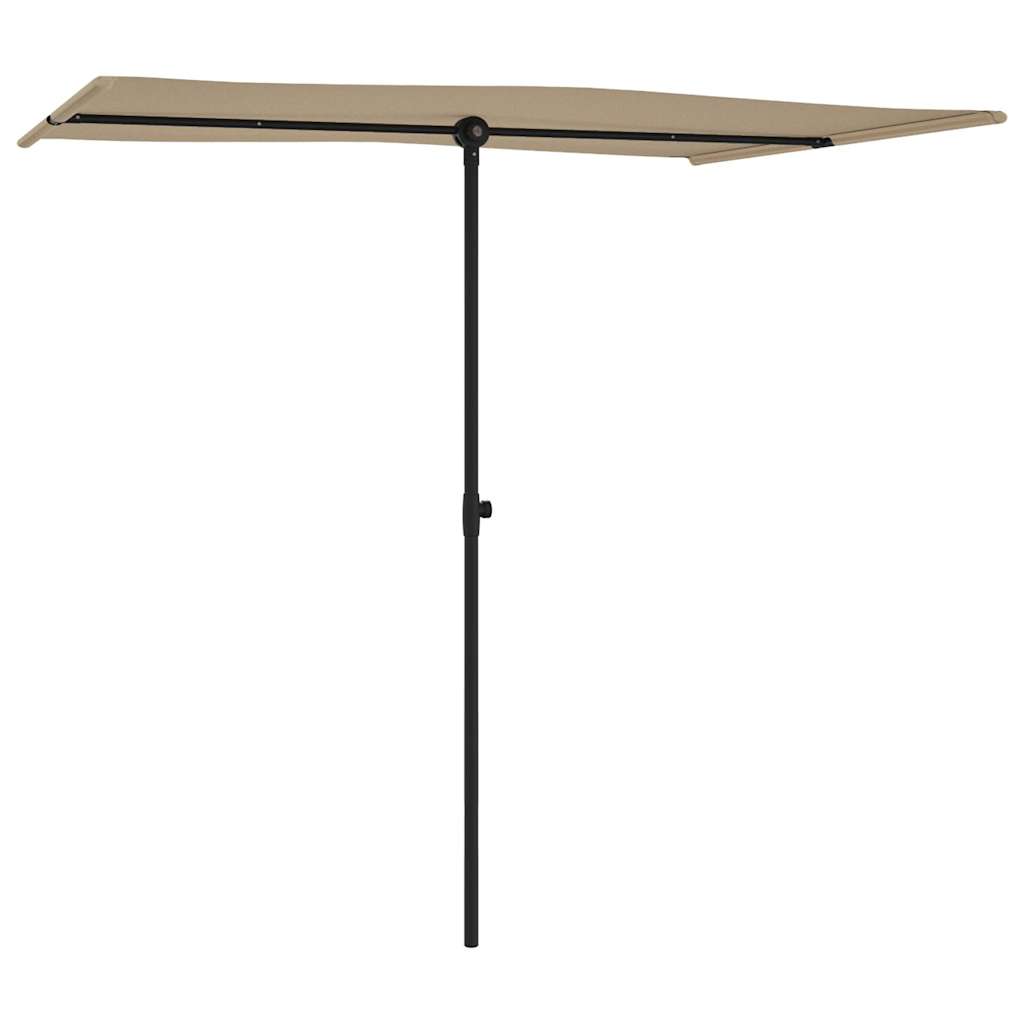 Sonnenschirm Mit Aluminium-Mast 2X1,5 M
