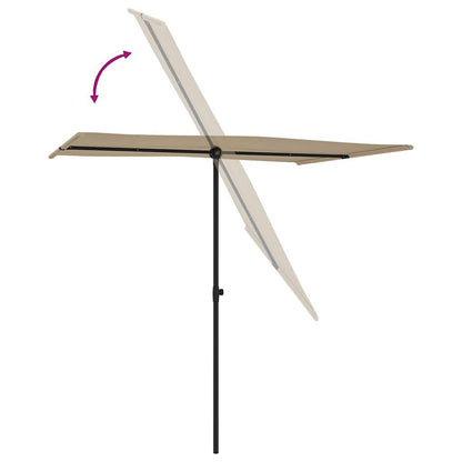 Sonnenschirm Mit Aluminium-Mast 2X1,5 M