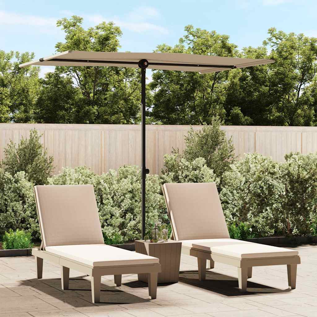 Sonnenschirm Mit Aluminium-Mast 2X1,5 M