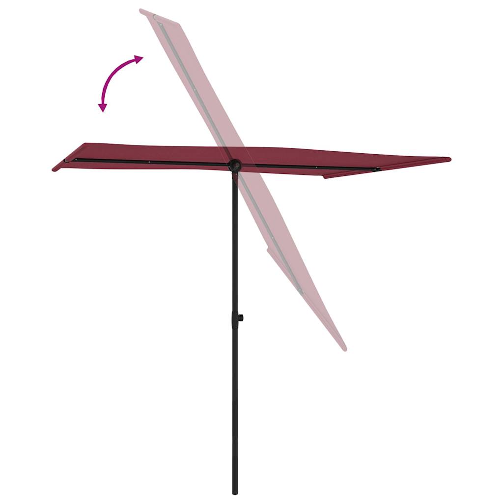 Sonnenschirm Mit Aluminium-Mast 2X1,5 M