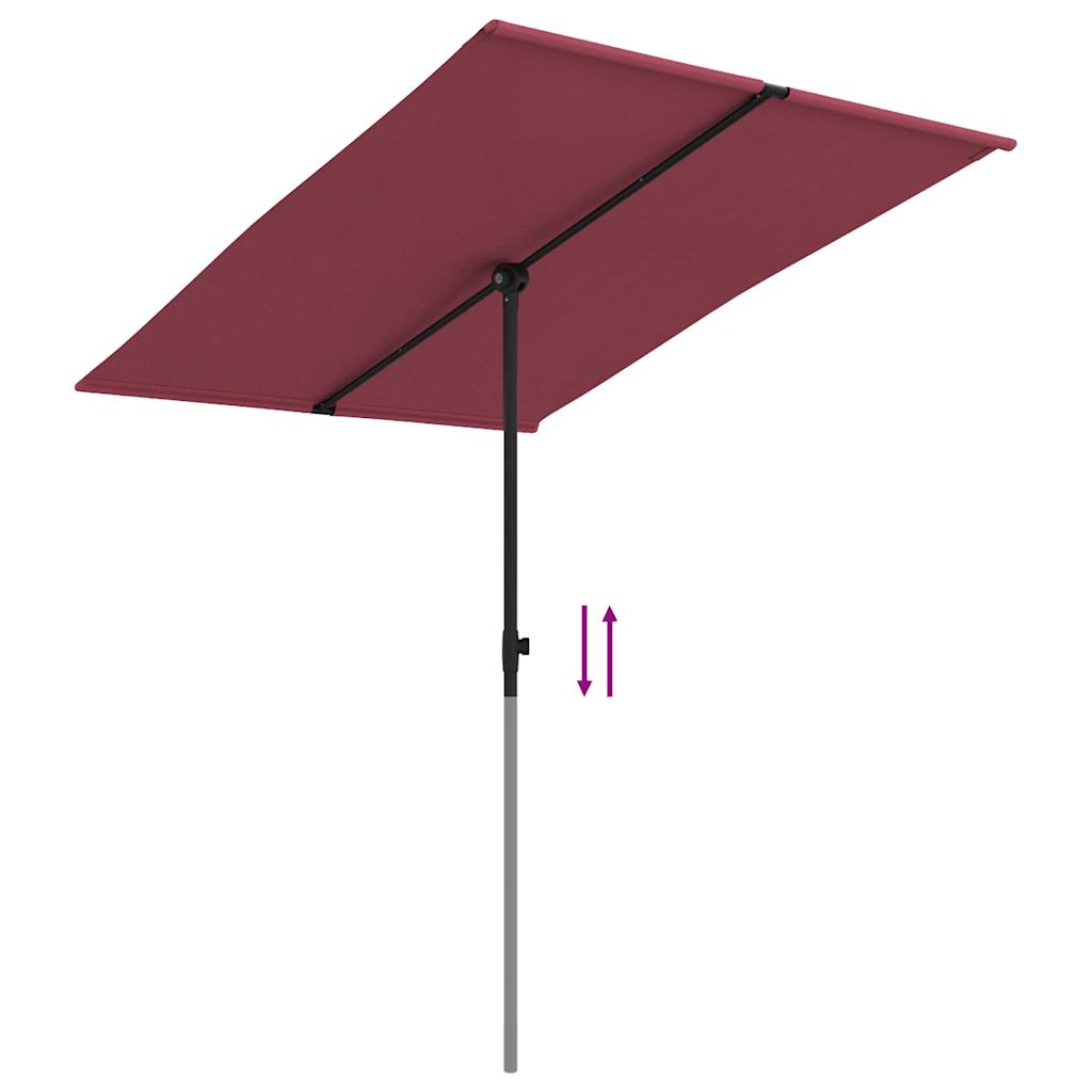 Sonnenschirm Mit Aluminium-Mast 2X1,5 M