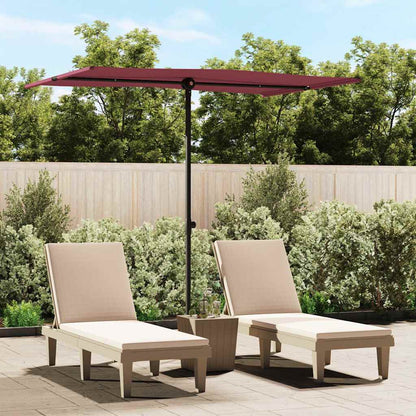 Sonnenschirm Mit Aluminium-Mast 2X1,5 M