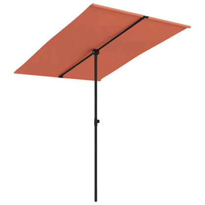 Sonnenschirm Mit Aluminium-Mast 2X1,5 M