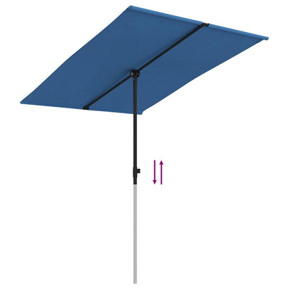 Sonnenschirm Mit Aluminium-Mast 2X1,5 M
