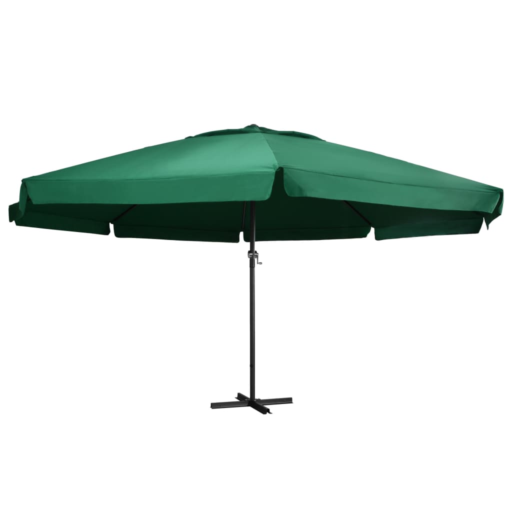 Sonnenschirm Mit Aluminium-Mast 500 Cm