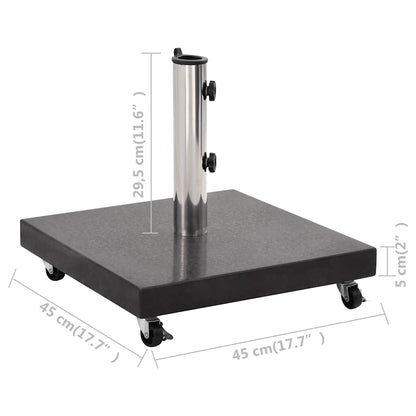 Sonnenschirmständer Granit 30 Kg Quadrat