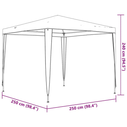 Partyzelt 2,5 X 2,5 M