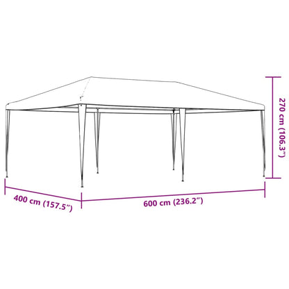 Profi-Partyzelt 4×6 M 90 G/M²