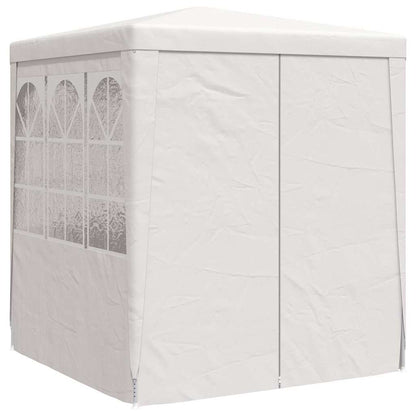 Profi-Partyzelt Mit Seitenwänden 2,5X2,5 M 90 G/M²