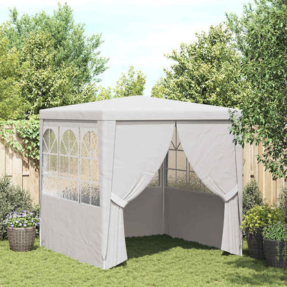 Profi-Partyzelt Mit Seitenwänden 2,5X2,5 M 90 G/M²