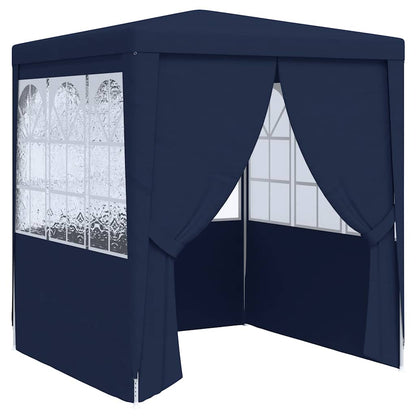 Profi-Partyzelt Mit Seitenwänden 2,5X2,5 M 90 G/M²