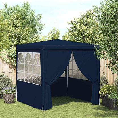 Profi-Partyzelt Mit Seitenwänden 2,5X2,5 M 90 G/M²