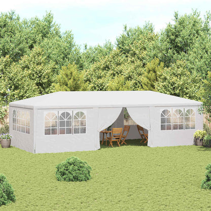 Profi-Partyzelt Mit Seitenwänden 4×9 M 90 G/M²