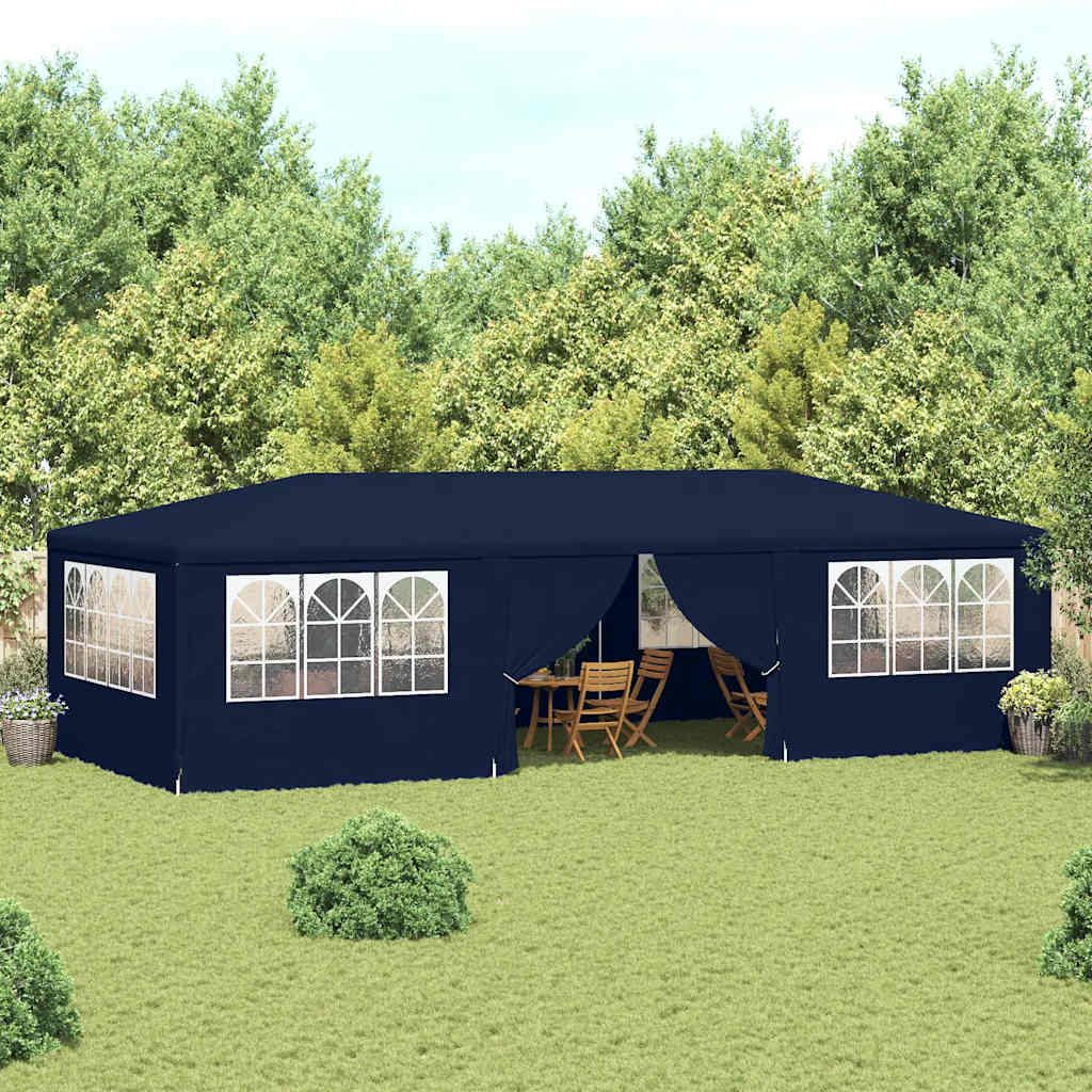 Profi-Partyzelt Mit Seitenwänden 4×9 M 90 G/M²