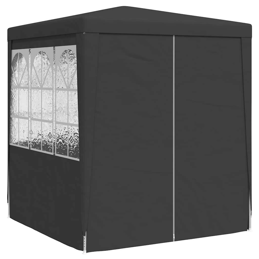 Profi-Partyzelt Mit Seitenwänden 2×2M 90 G/M²
