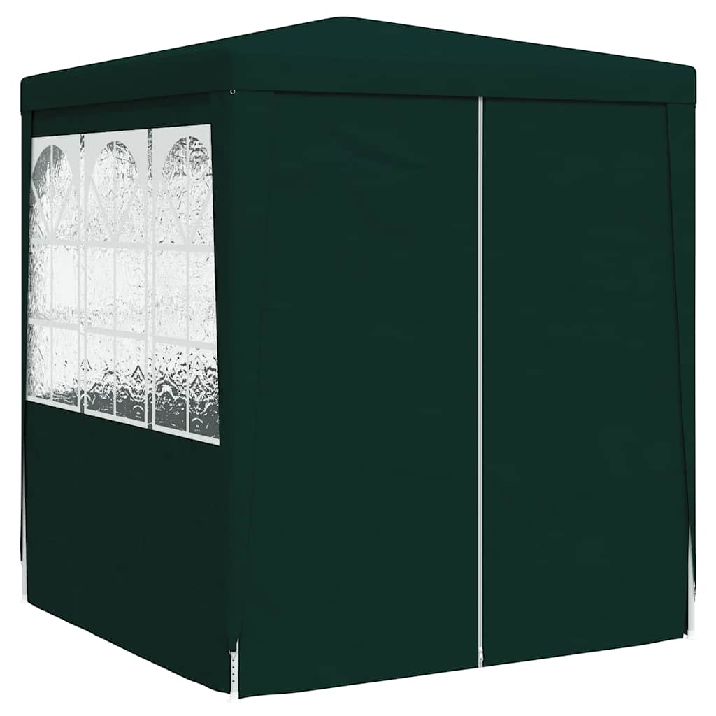Profi-Partyzelt Mit Seitenwänden 2×2M 90 G/M²