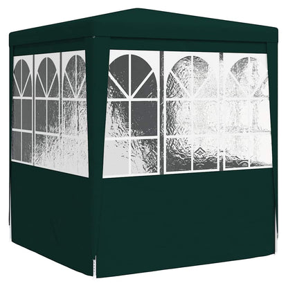 Profi-Partyzelt Mit Seitenwänden 2×2M 90 G/M²