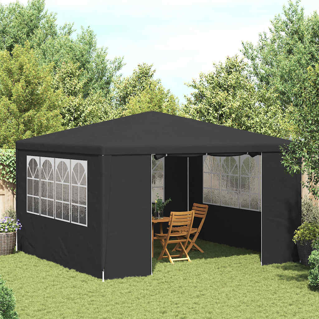 Profi-Partyzelt Mit Seitenwänden 4×4 M 90 G/M²