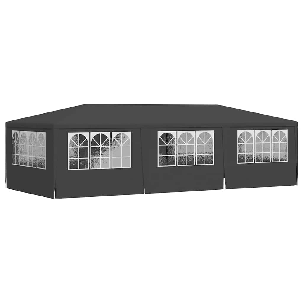 Profi-Partyzelt Mit Seitenwänden 4×9 M 90 G/M²