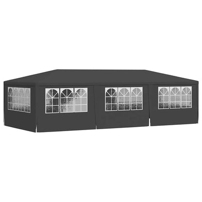 Profi-Partyzelt Mit Seitenwänden 4×9 M 90 G/M²