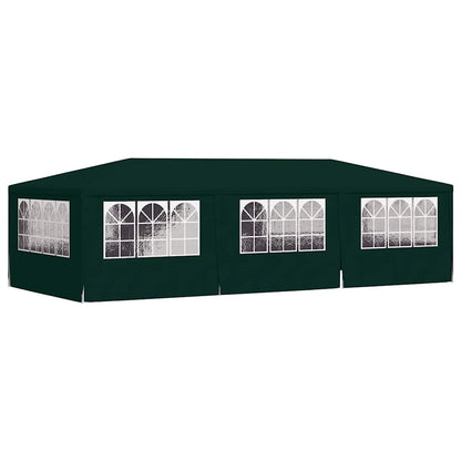 Profi-Partyzelt Mit Seitenwänden 4×9 M 90 G/M²