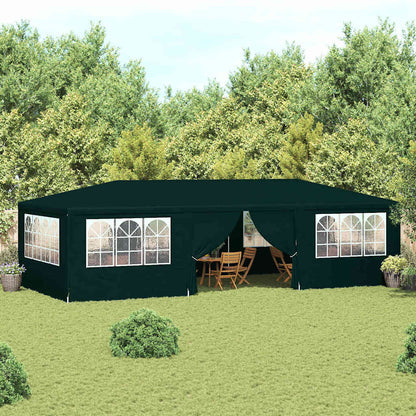 Profi-Partyzelt Mit Seitenwänden 4×9 M 90 G/M²